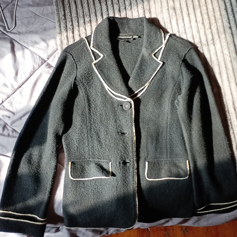 Size 10 women's wool Emporio Armani jacket